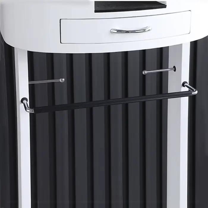 Support de Valet de costume multifonctionnel avec porte-vêtements avec porte-chaussures et tiroir, c