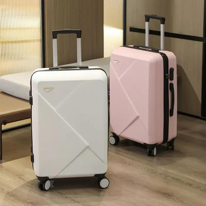 Valise à bagages à main irrégulière Z 20/24/28 pouces, roues rotatives en Abs avec serrure à combina