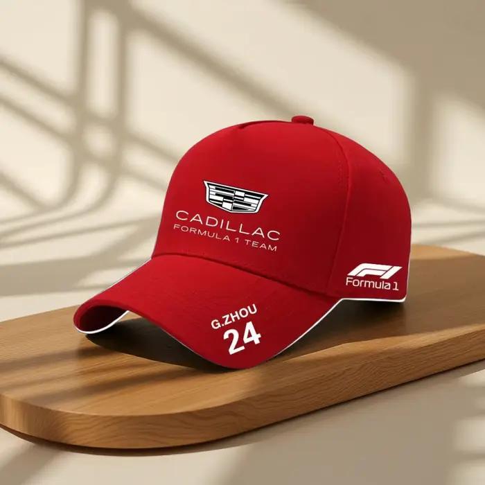 Casquette de baseball Cadillac F1 Team Formula Racing, casquette de supporter, casquette de sport d'