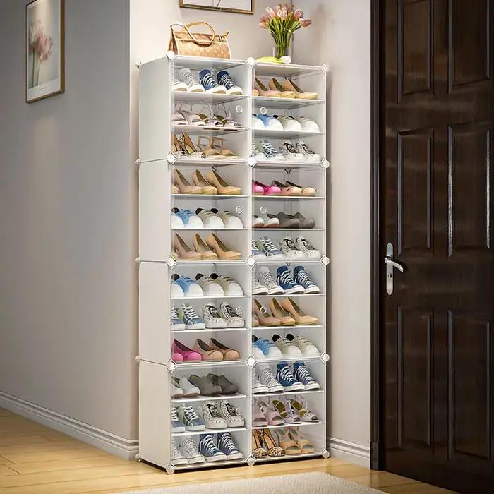 Meuble de Rangement pour Chaussures T1, Moderne et Simple, Meuble de Couloir de Maison, Armoire Lumi