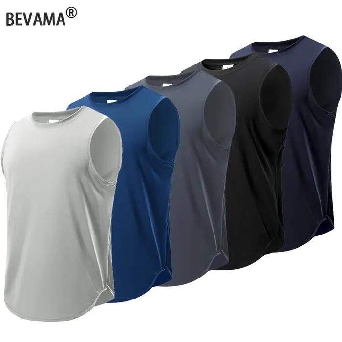 Débardeur basique de Fitness pour hommes, haut de Sport à séchage rapide, gilet de course, Fitness,