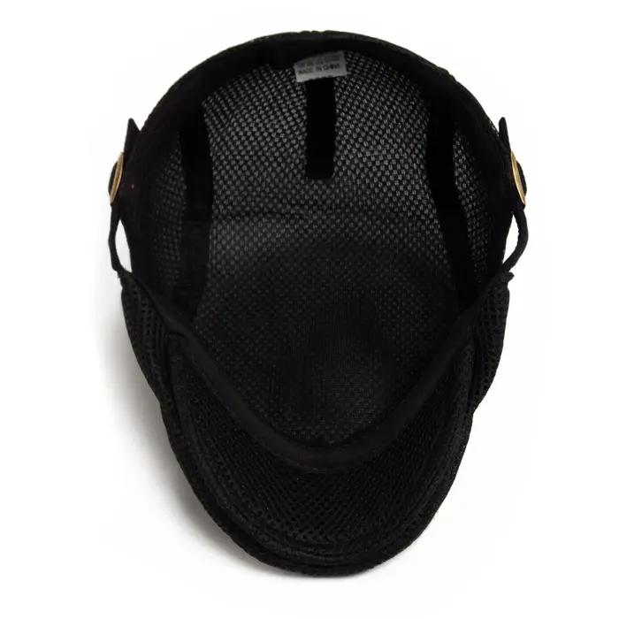 Béret en maille respirante pour hommes et femmes, chapeau plat, pare-soleil décontracté, Vintage, ca