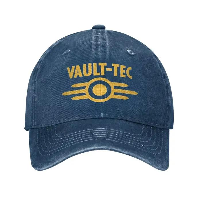 Vault Tec Logo Fallouted Game Sun Casquette de baseball Unisex-Adolescents Design Hip Hop Chapeau Ét