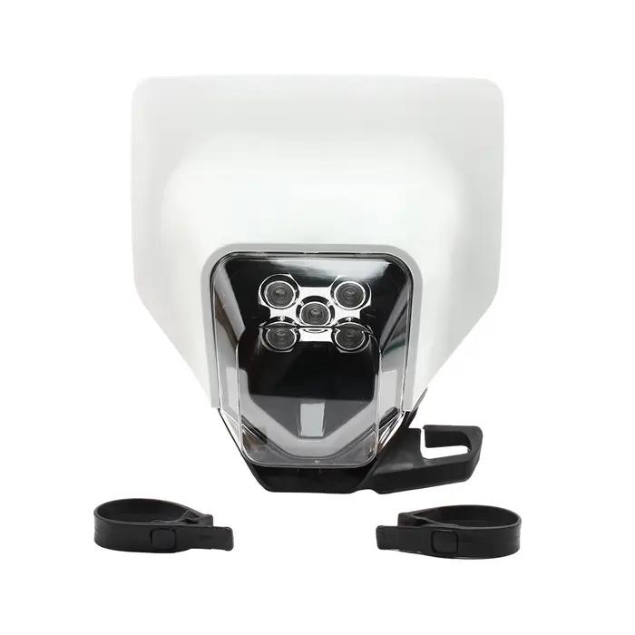 Pour Husqvarna Enduro phare LED moto carénage masque TE FE FC 250 300 350 450 Dirt Bike Supermoto ac