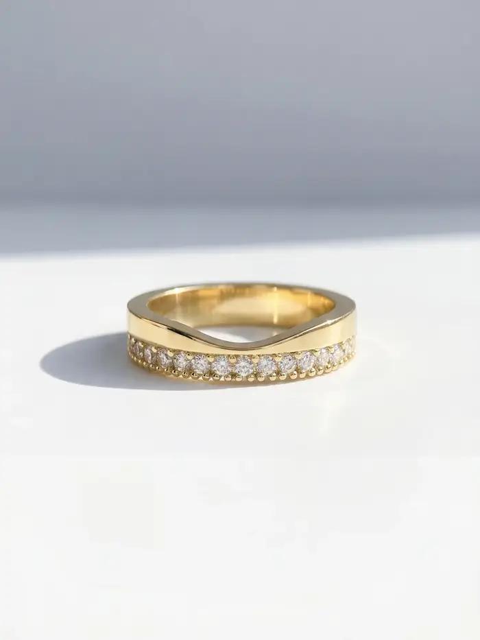 Bague minimaliste en argent Sterling 925 pour femmes, bague en Zircon avec sourire, fête d'anniversa