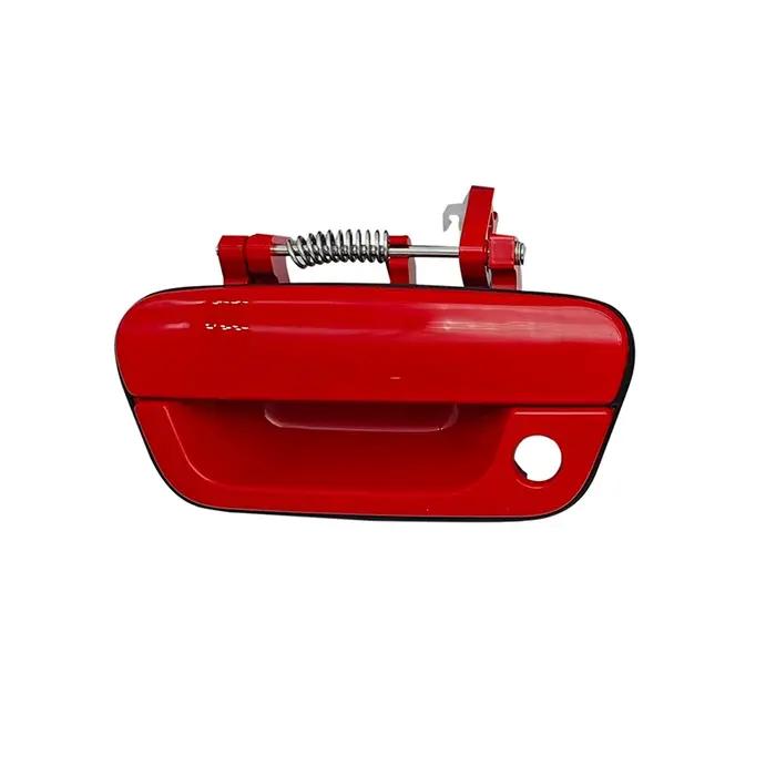 Poignée de porte extérieure rouge pour Chevrolet Beat Holden Barina Spark Ravon R2 17-22