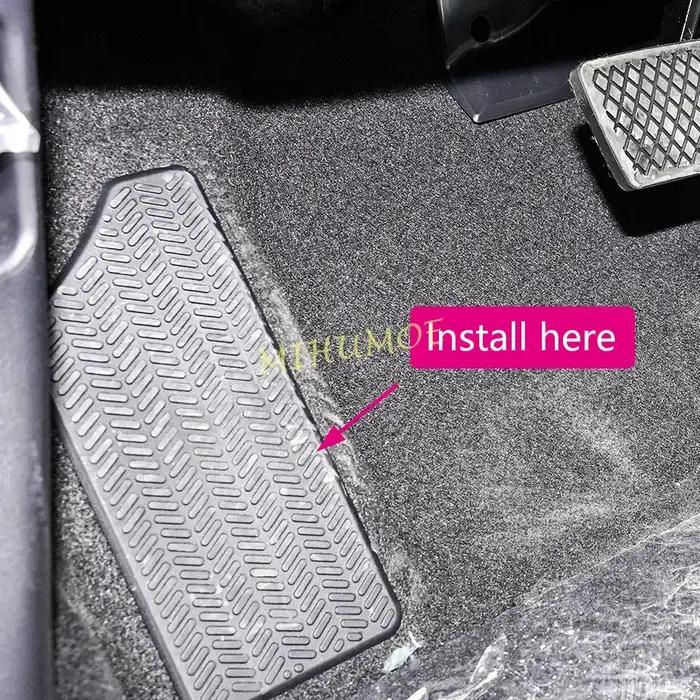 Repose-pieds en aluminium, couverture de pédale morte, superposition pour Acura Integra Honda Civic