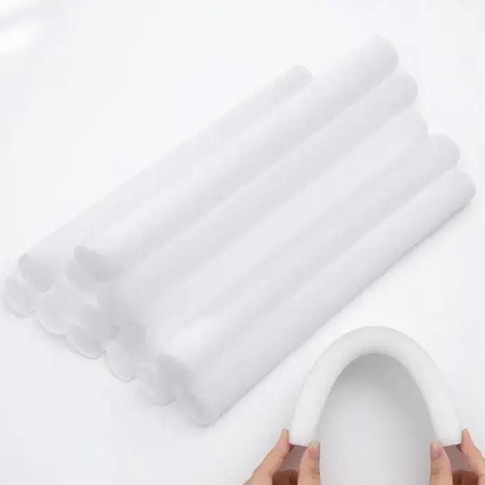 Poignées en mousse pour housse de canapé, barre de fixation, bâtons de couverture de canapé blancs é