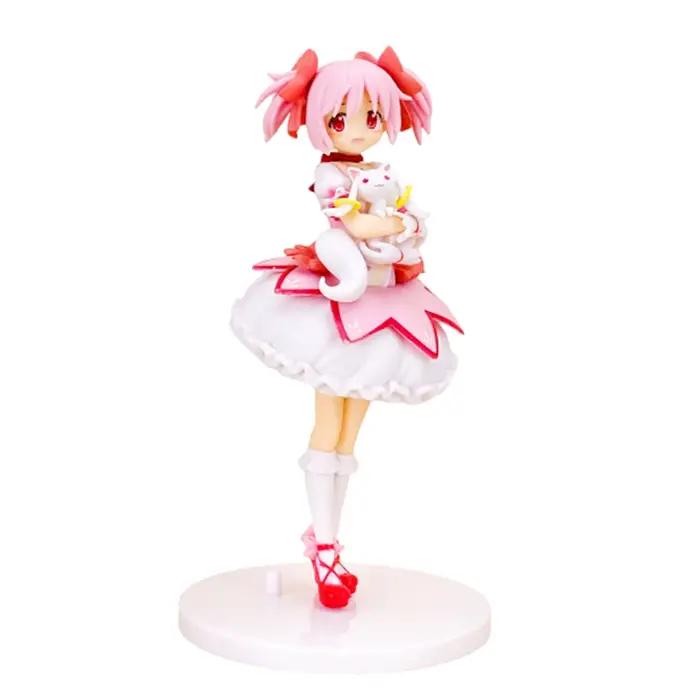 18CM Puella Magi Madoka Magica Aniem Figure Kaname Madoka fille magique PVC Anime figurines modèle A