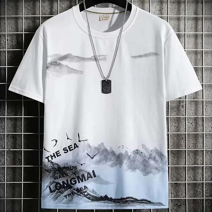 Costumes à la mode pour hommes, ensemble Short et haut d'été, tenue de gymnastique, t-shirt à manche