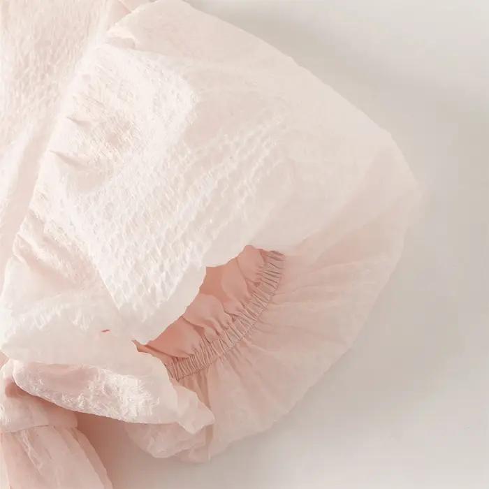 Robes d'été pour filles Dave Bella, robes de princesse pour enfants, robes de fête à manches bouffan