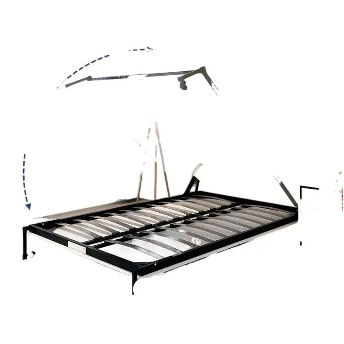 Nouveau lit invisible multifonctionnel pliant simple ménage petit appartement caché double murphy li
