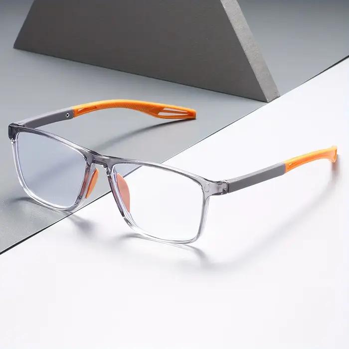 Lunettes de sport presbytie, 8 pièces, miroir antidérapant, conception de jambe, lunettes de lecture