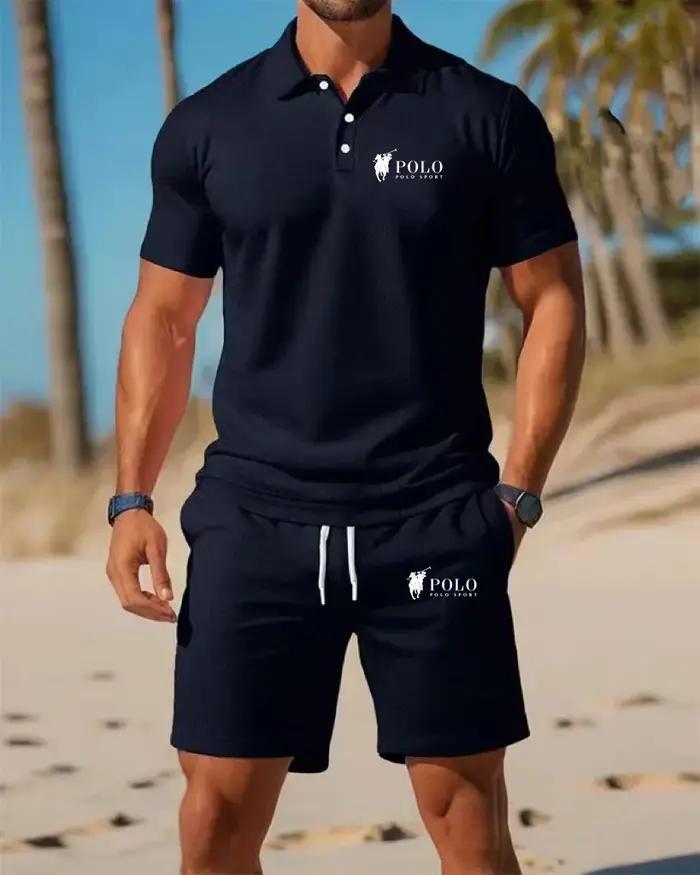 Polo d'été haut de gamme pour homme, séchage rapide, respirant, style décontracté et professionnel,