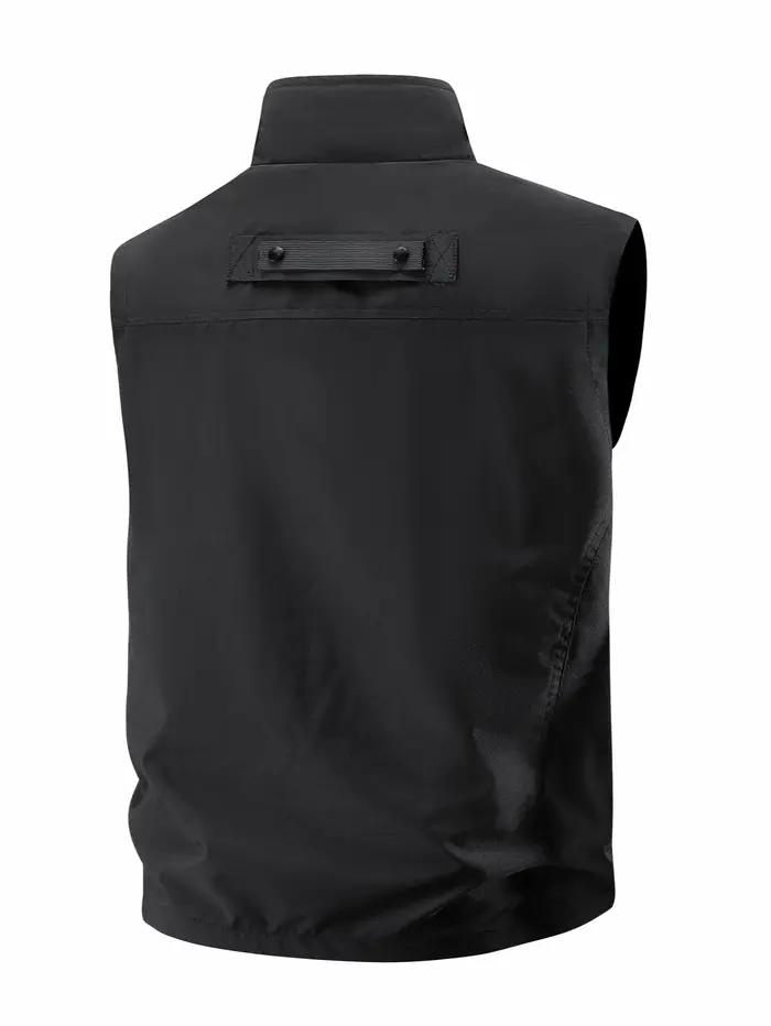 Gilet de travail décontracté pour hommes, coupe-vent et anti-chaleur, adapté aux déplacements quotid