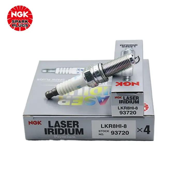 Bougie d'allumage NGK Iridium Gold LKR8HI-8 93720 convient pour Emgrand GL Vision SUV 1.3T(4 pièces)