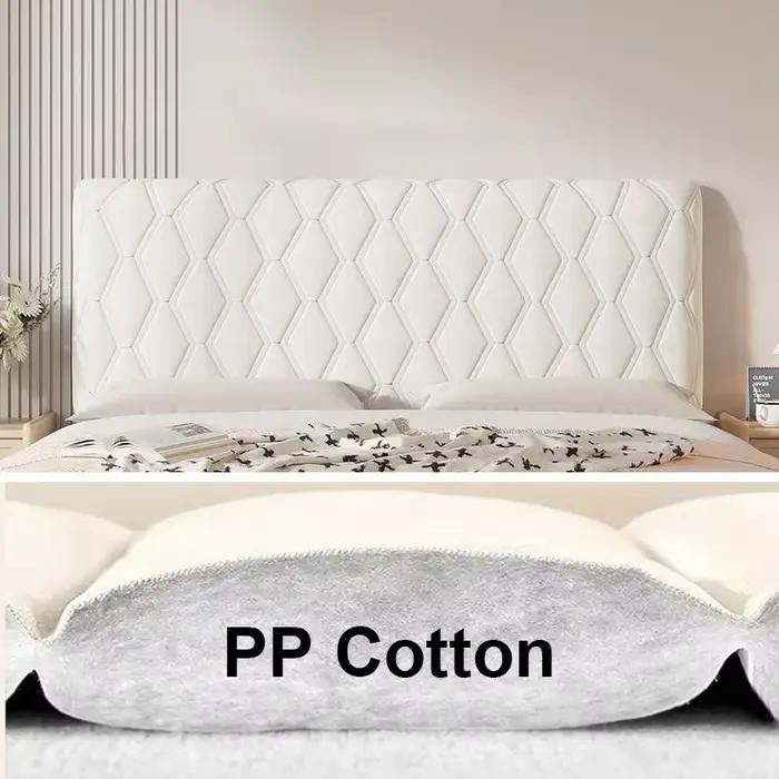 Housse de protection universelle pour tête de lit, épaisse et souple, avec dossier anti-collision