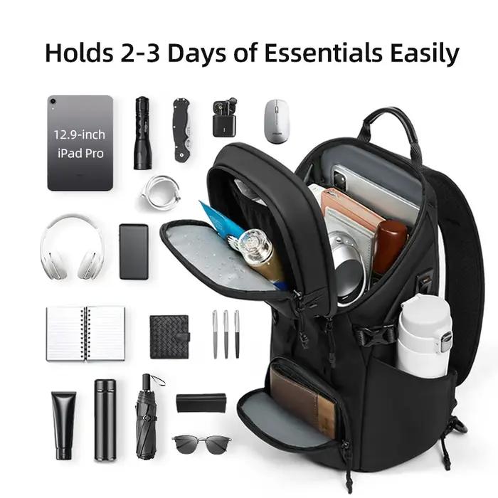 Sac à bandoulière étanche pour hommes, avec séparation sèche et humide, Port de chargement USB, gran