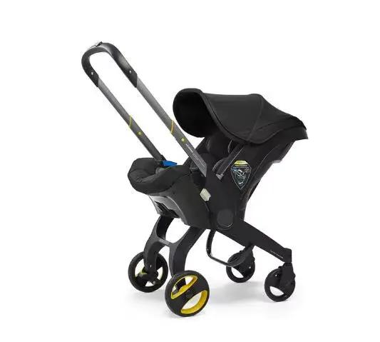 Poussette bébé 3 en 1 avec siège auto, poussette de luxe pour bébé, poussette haute, poussette pour