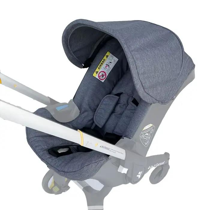 Accessoires compatibles poussette Doona : auvent coussin kits changement pare-soleil siège voiture