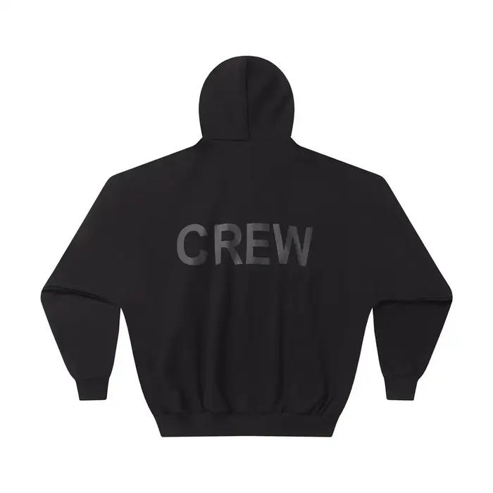 Cardigan noir cartouches Kanye SZNX CREW sweat à capuche avec fermeture éclair hommes femmes meilleu