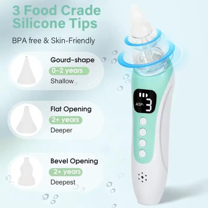 Aspirateur Nasal électrique pour bébé, nouveau modèle 2026, Version de chargement, aspirateur Nasal