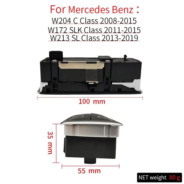 Bouton de commutation de fenêtre principale électrique, pour W204 W172 W231, pour Mercedes Benz C SL
