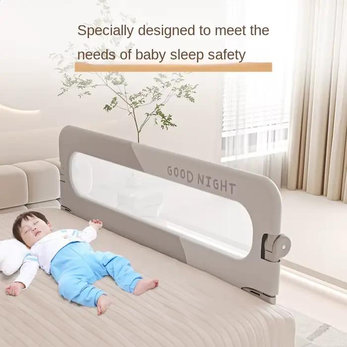 Garde-corps de lit de 80 cm barrière de sécurité pour bébé anti-chute base en forme de U lit entièrement plié rails de sécurité pour chambre à coucher clôture pour bébé occasions spéciales sécurité bébé chambre à coucher