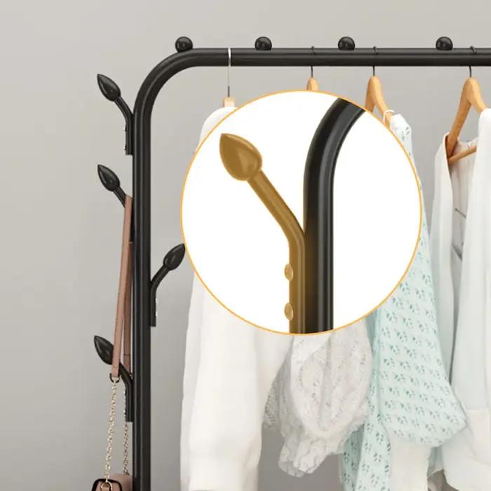 Table de nuit T1 pour vêtements, rangement pour manteau, chambre à coucher, étagère de rangement pou