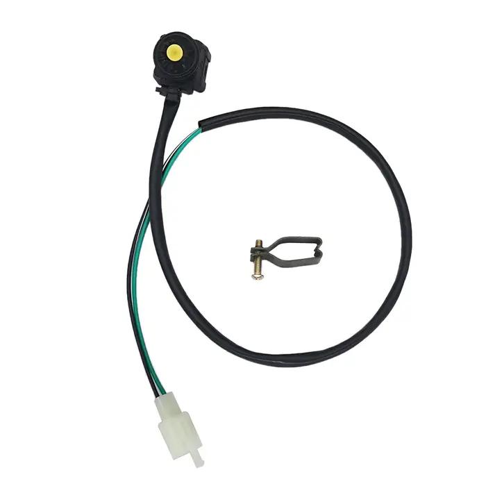 Joli universel pour moto, bouton poussoir rouge, démarreur de klaxon, vélo, RL, UTV, tourisme, sport