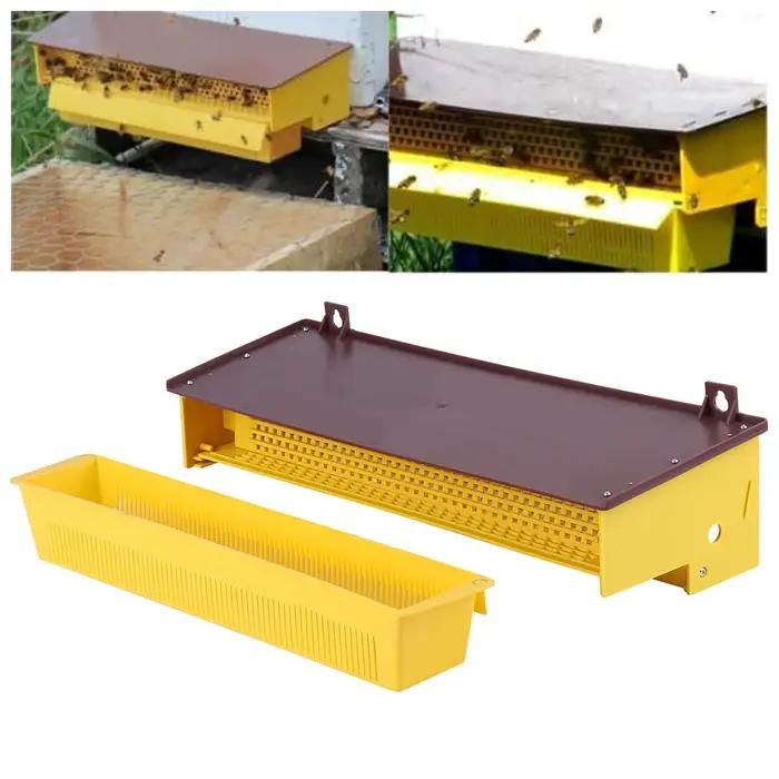 PerfecYellow-Piège en Plastique Ventilé par Escalade, Outil d'Apiculture