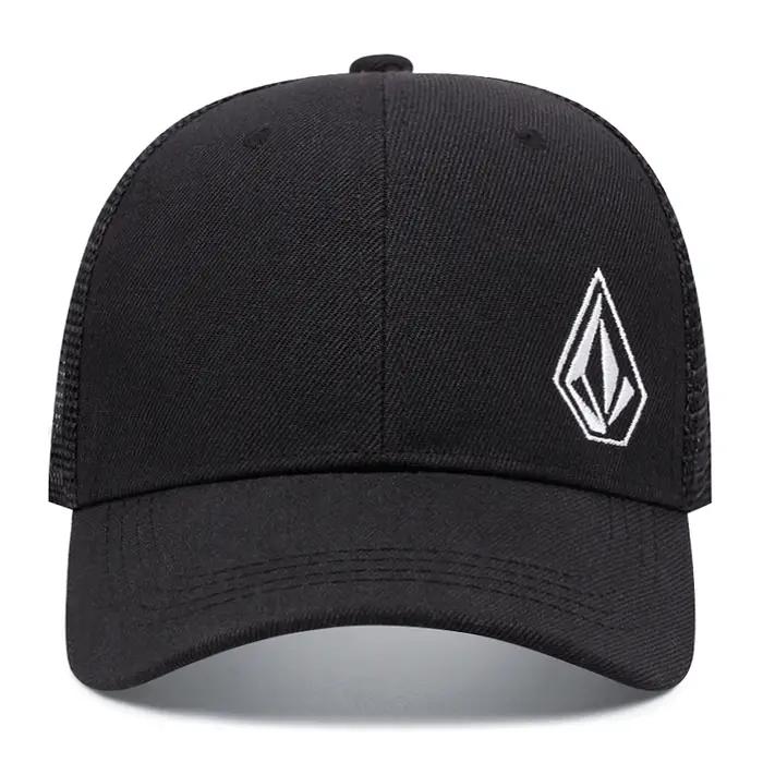 2025 personnalisé minimaliste nouveau chapeau en maille diamant brodé rue Hip Hop chapeau skateboard