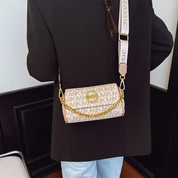 Sac à langer élégant en cuir classique populaire pour femmes, grande capacité, texturé, style rétro