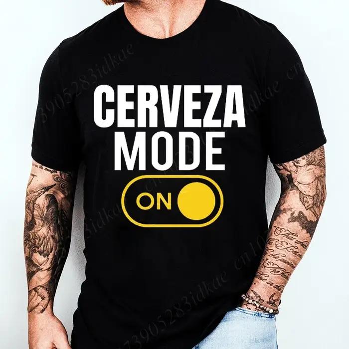 Je fermez plus de barres T-shirt rétro espagnol Humor Geek amateurs de bière cadeau à manches courte
