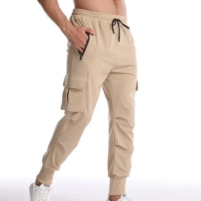 Nouveau pantalon de sport camouflage pour homme, pantalon de fitness d'été fin, ample, à séchage rap