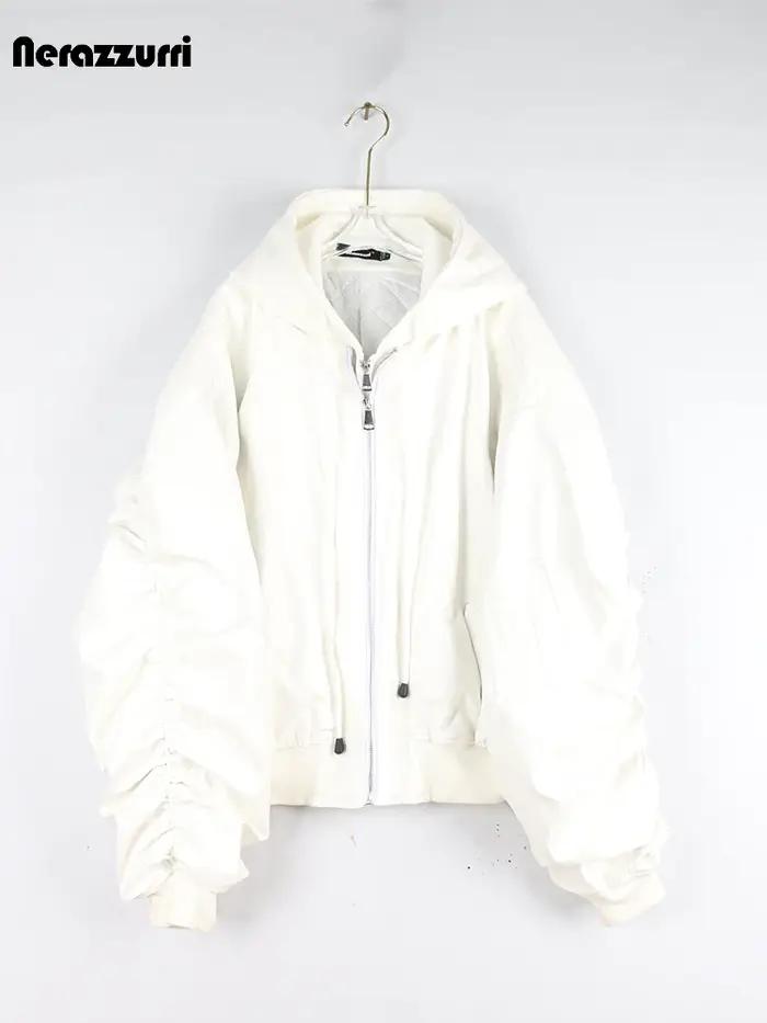 Nerazzurri Blouson en Cuir Chaud et Épais pour Homme, Vêtement Européen Cool, Beau, Respiré, Marron,