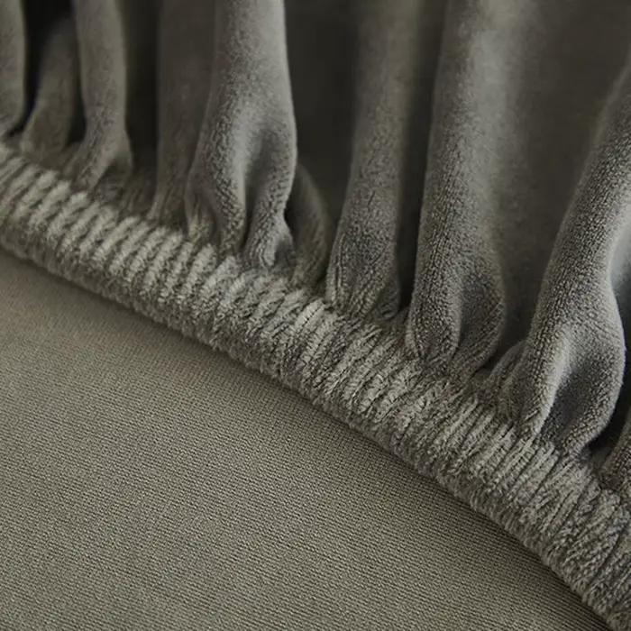 Housse de tête de lit en velours super doux pour protéger et embellir votre sommier et matelas à dormir confortablement toute l'année