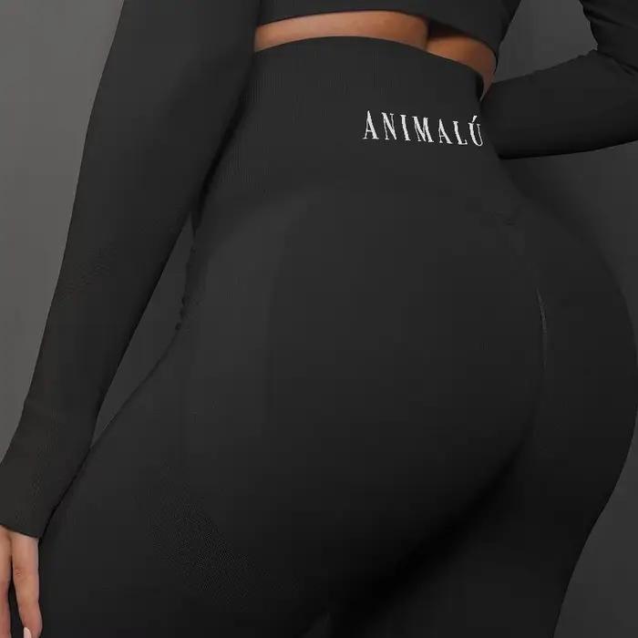 2025 ANIMALU Leggings sans couture femmes pantalons de Yoga de gymnastique femmes taille haute Leggi