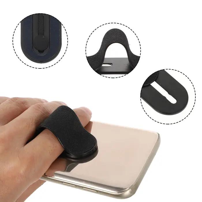 Sangle de doigt support d'anneau de téléphone poignée sécurisée pour smartphone occasionnelle usage quotidien femmes hommes
