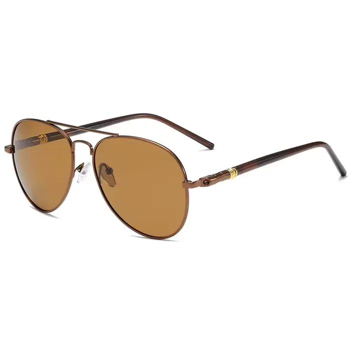 Lunettes de soleil polarisées unisexes, lunettes de coulée colorées, lunettes de conduite, verres pi