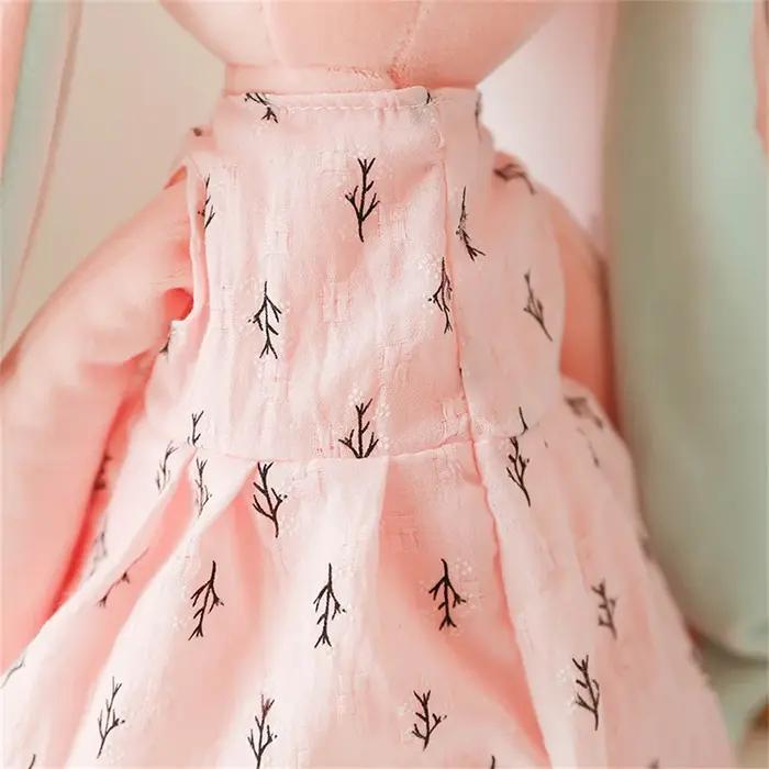 Peluche lapin 34/45/55cm, adorable peluche de dessin animé, coussin décoratif, jouet en peluche lapi