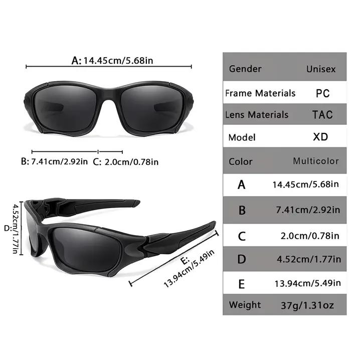Lunettes de soleil polarisées pour hommes et femmes, nuances de camouflage classiques avec protectio