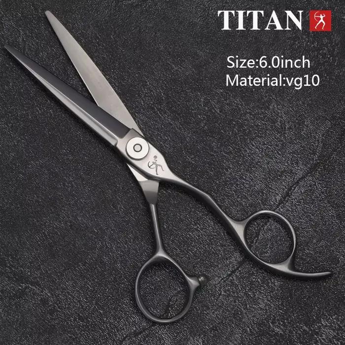TITAN professionnel 6 pouces coupe de cheveux ciseaux coupe salon ciseaux barbier ciseaux amincissan