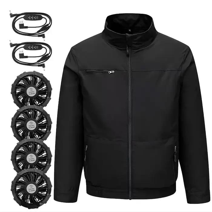 Veste de sport d'été 4 en 1 avec climatisation intelligente pour hommes, uniforme de pêche, protecti