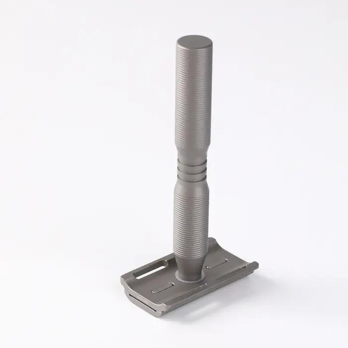 Rasoir de sécurité léger YAQI Ghost Titanium
