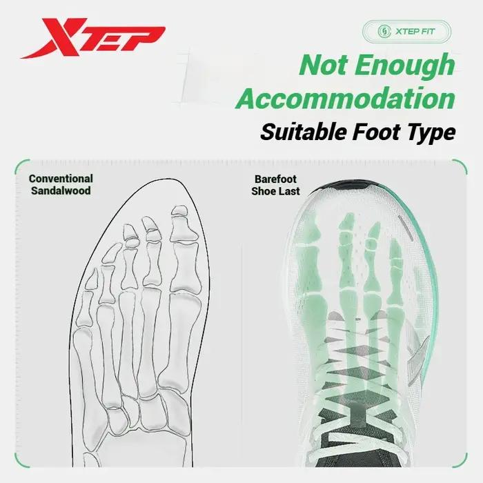 Xtep PIONEER chaussures de course professionnelles pour hommes 2025 baskets de printemps amorti rési