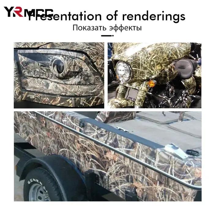 Film vinyle de Camouflage Film vinyle de Camouflage autocollants de voitures auto-adhésifs pour Auto