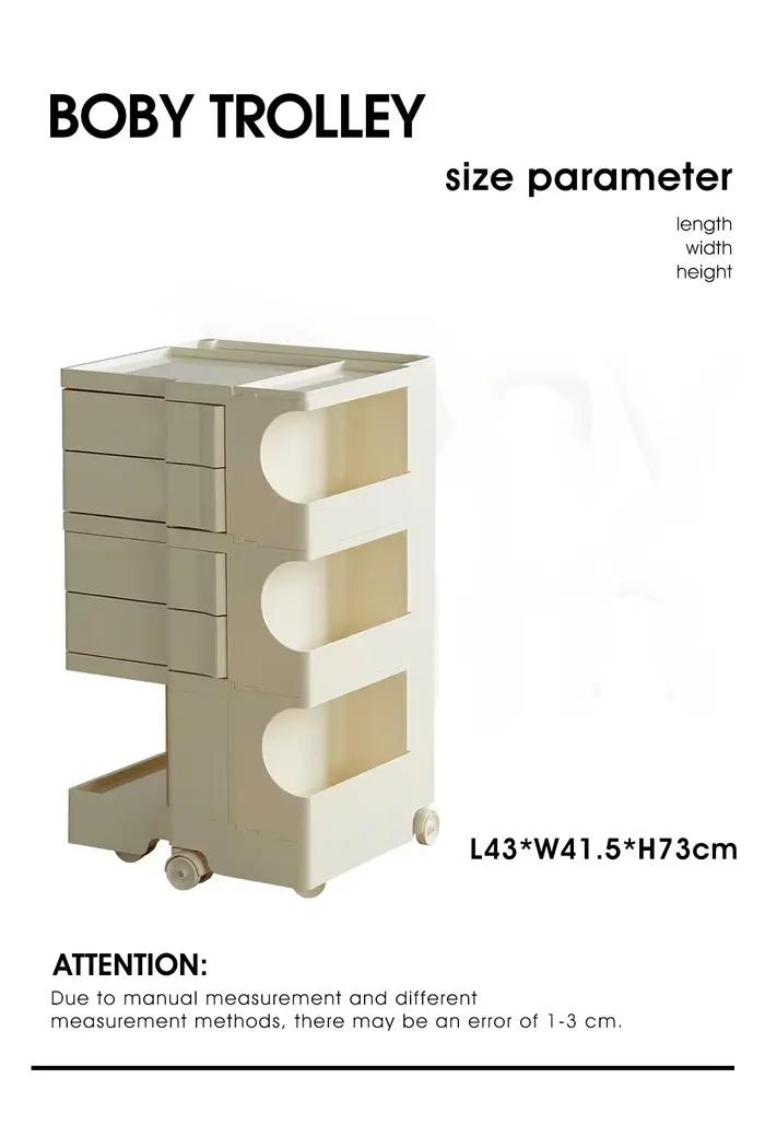 Armoire de rangement rotative de conception créative, armoire de rangement multifonctionnelle mobile