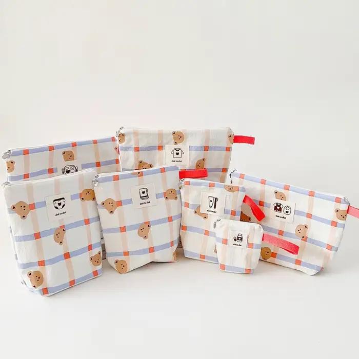 Sac de rangement étanche pour couches de bébé, 7 pièces/ensemble, organisateur de vêtements pour enf