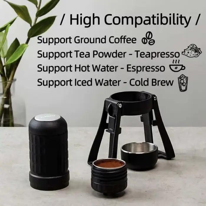 STARESSO Louisiana RESbucMirage-Machine à expresso portable, cafetière manuelle, cafetière à brassag